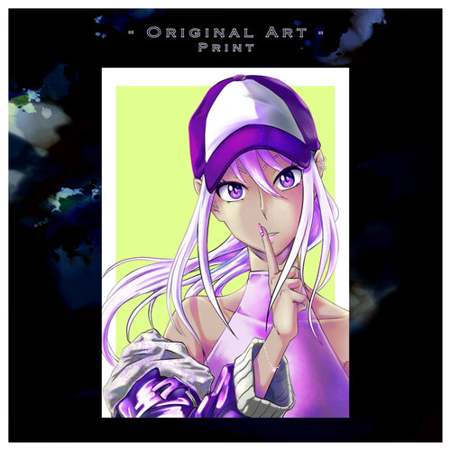 Cappy Aoi - Original Charakter, Kunstdruck