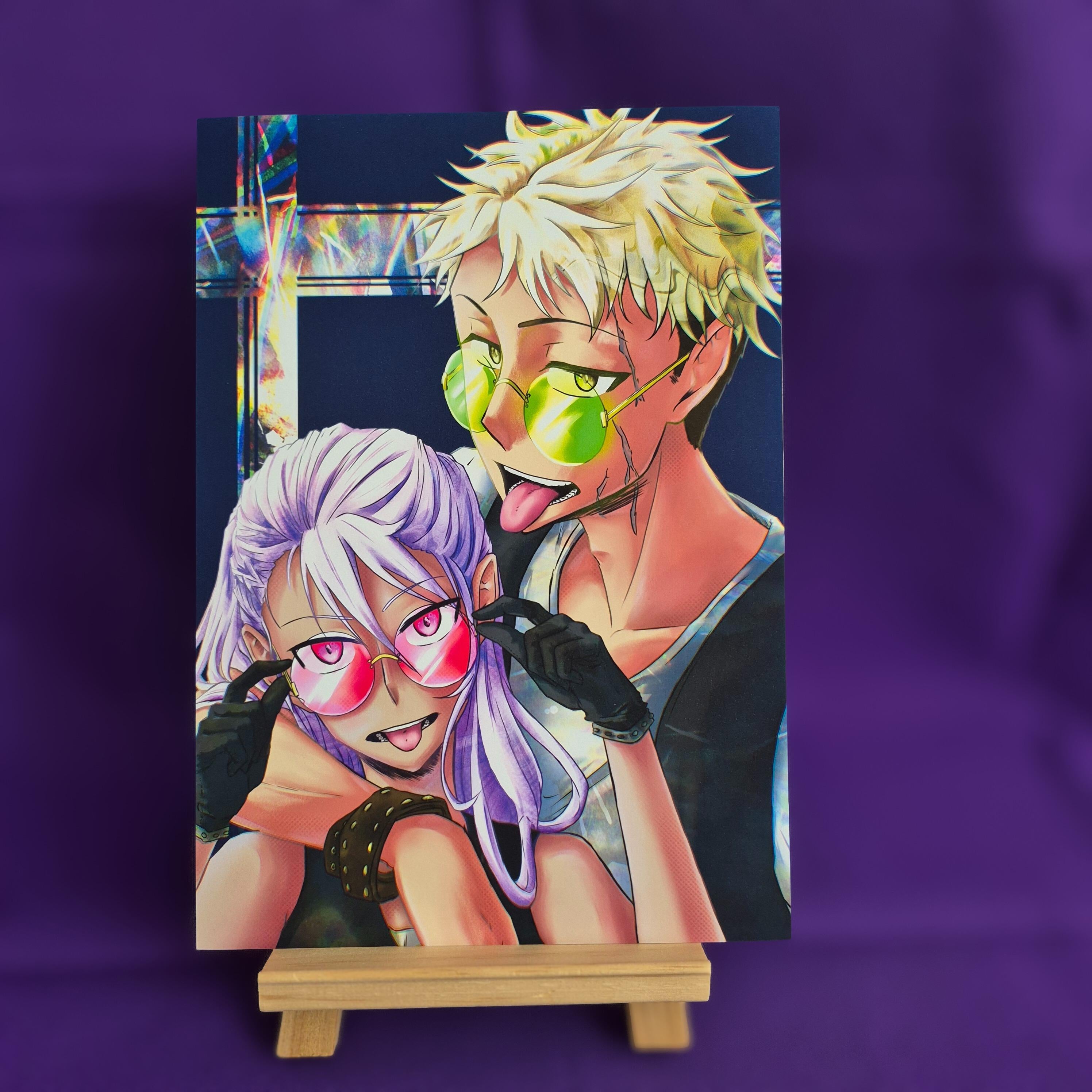 Bad Aoi x Kenji - Original Charaktere, Kunstdruck