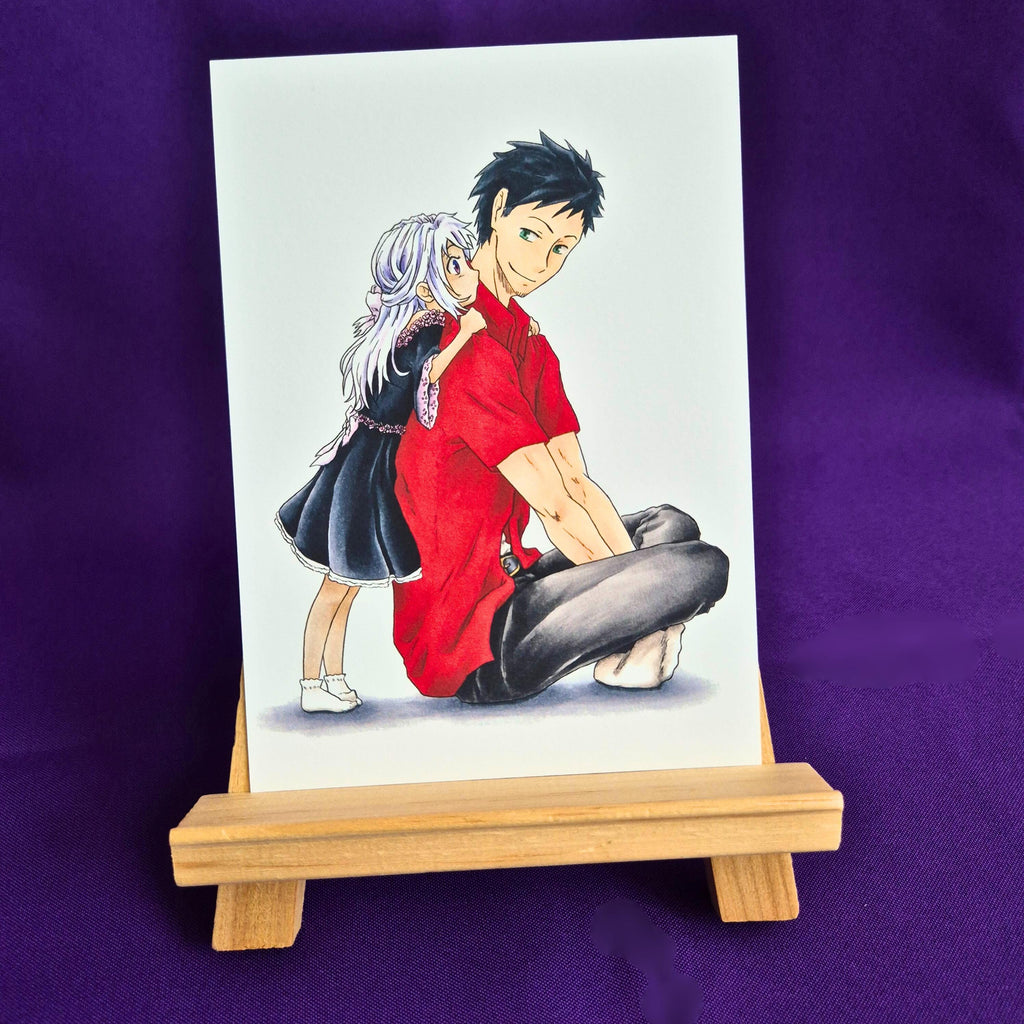 Nanami & Klein Aoi - Kunstdruck, Original Charaktere