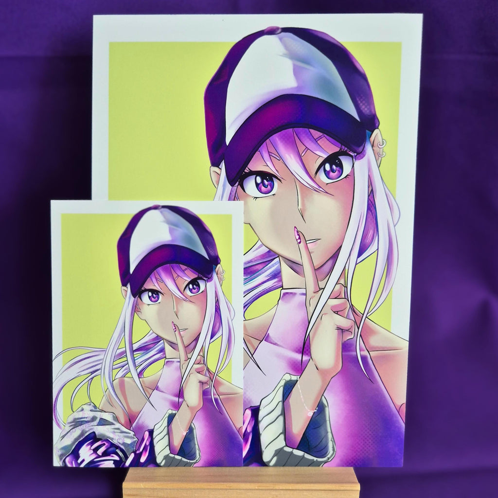 Cappy Aoi - Original Charakter, Kunstdruck