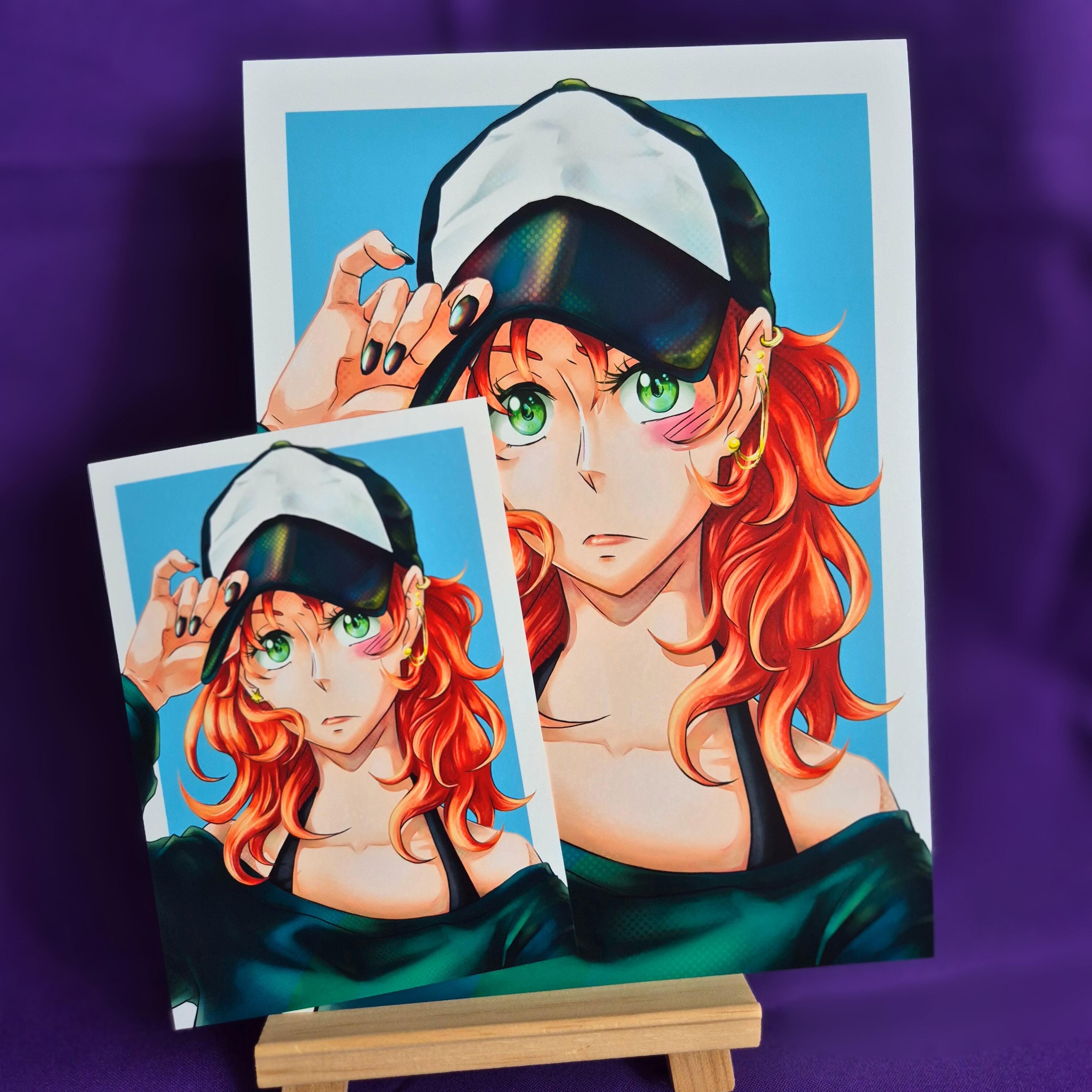 Cappy Mami - Original Charakter, Kunstdruck