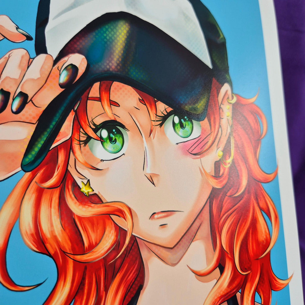 Cappy Mami - Original Charakter, Kunstdruck