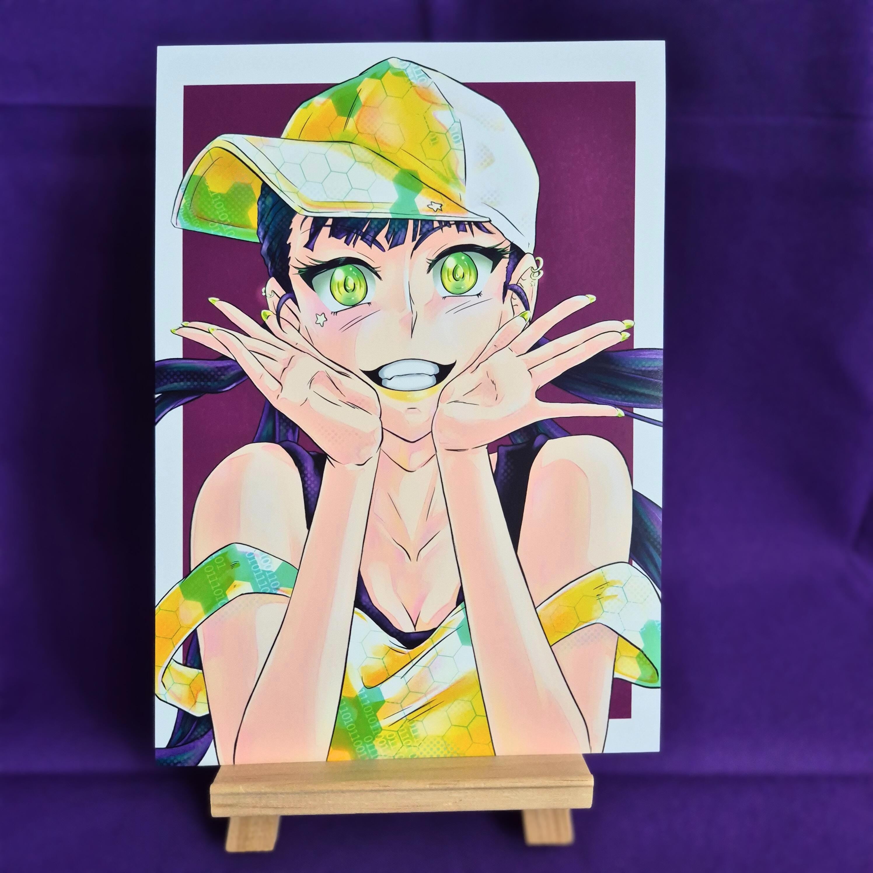 Cappy Shizu - Original Charakter, Kunstdruck