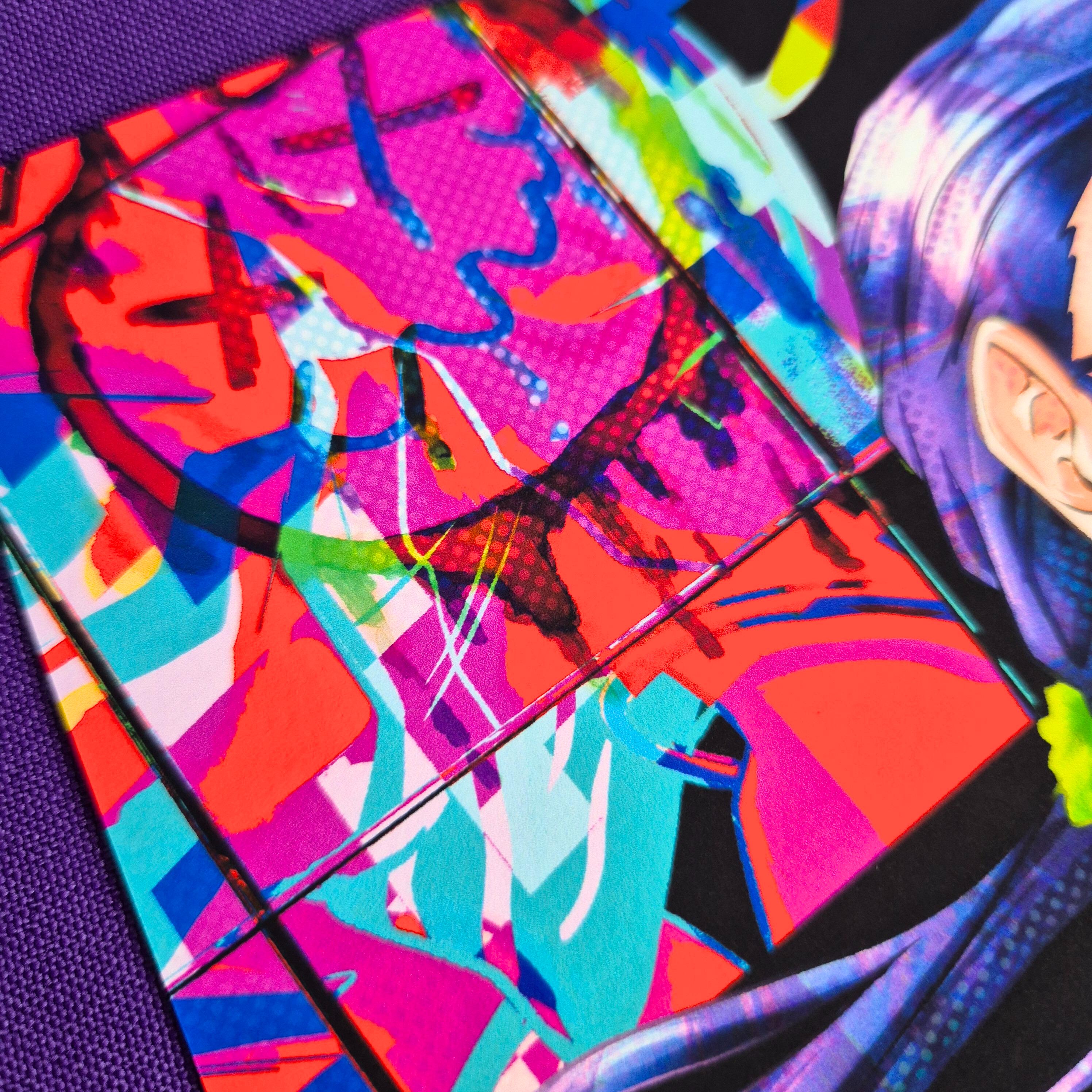 Neon Shizu - Original Charakter, Kunstdruck