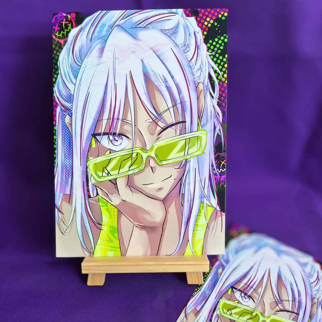 Neon Aoi - Original Charakter, Kunstdruck