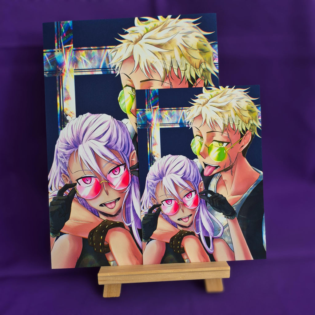 Bad Aoi x Kenji - Original Charaktere, Kunstdruck