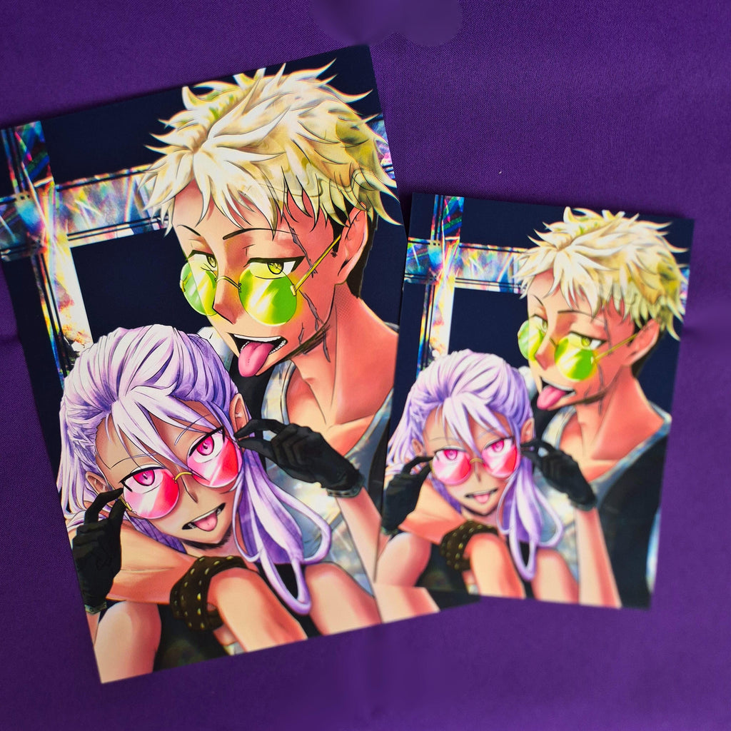 Bad Aoi x Kenji - Original Charaktere, Kunstdruck