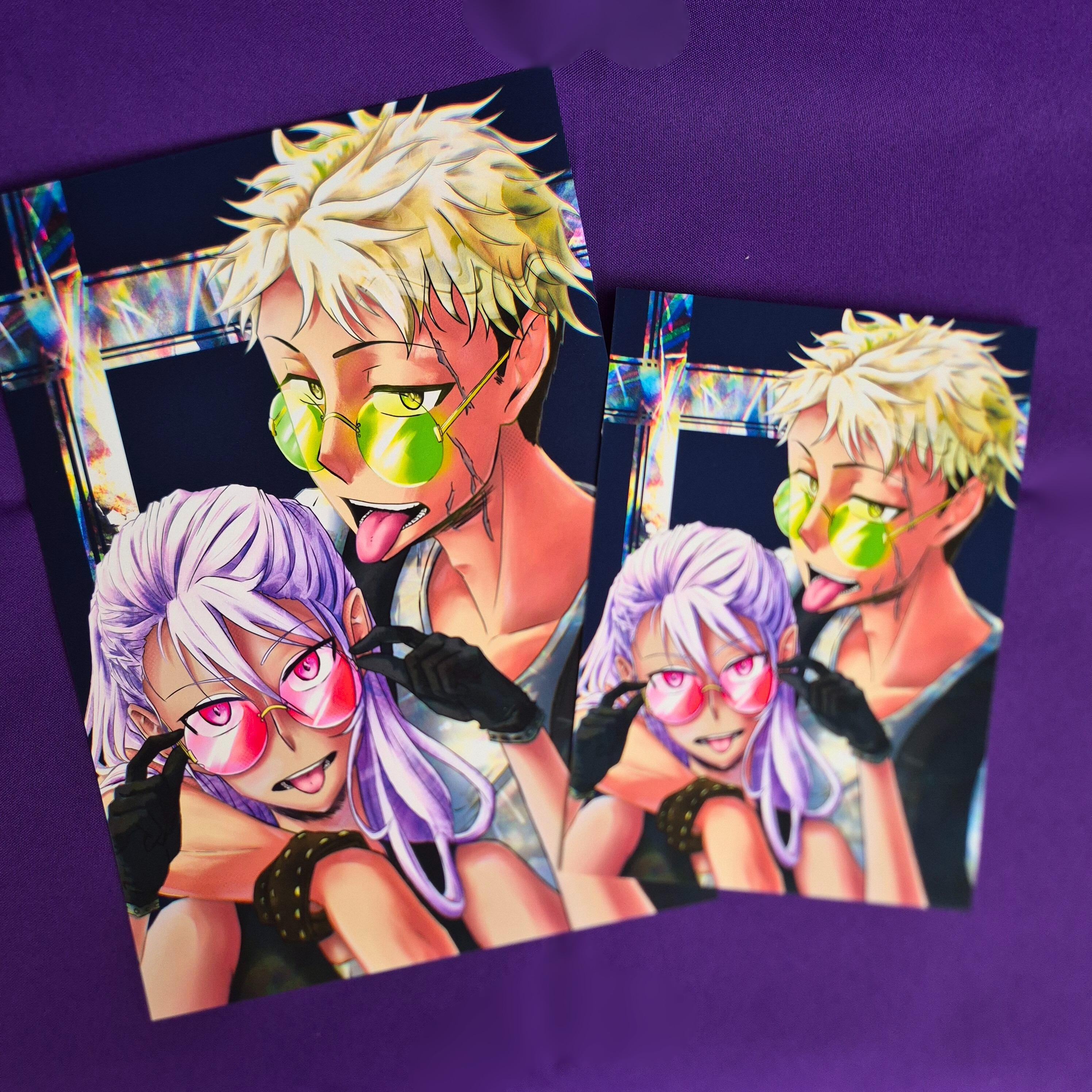 Bad Aoi x Kenji - Original Charaktere, Kunstdruck