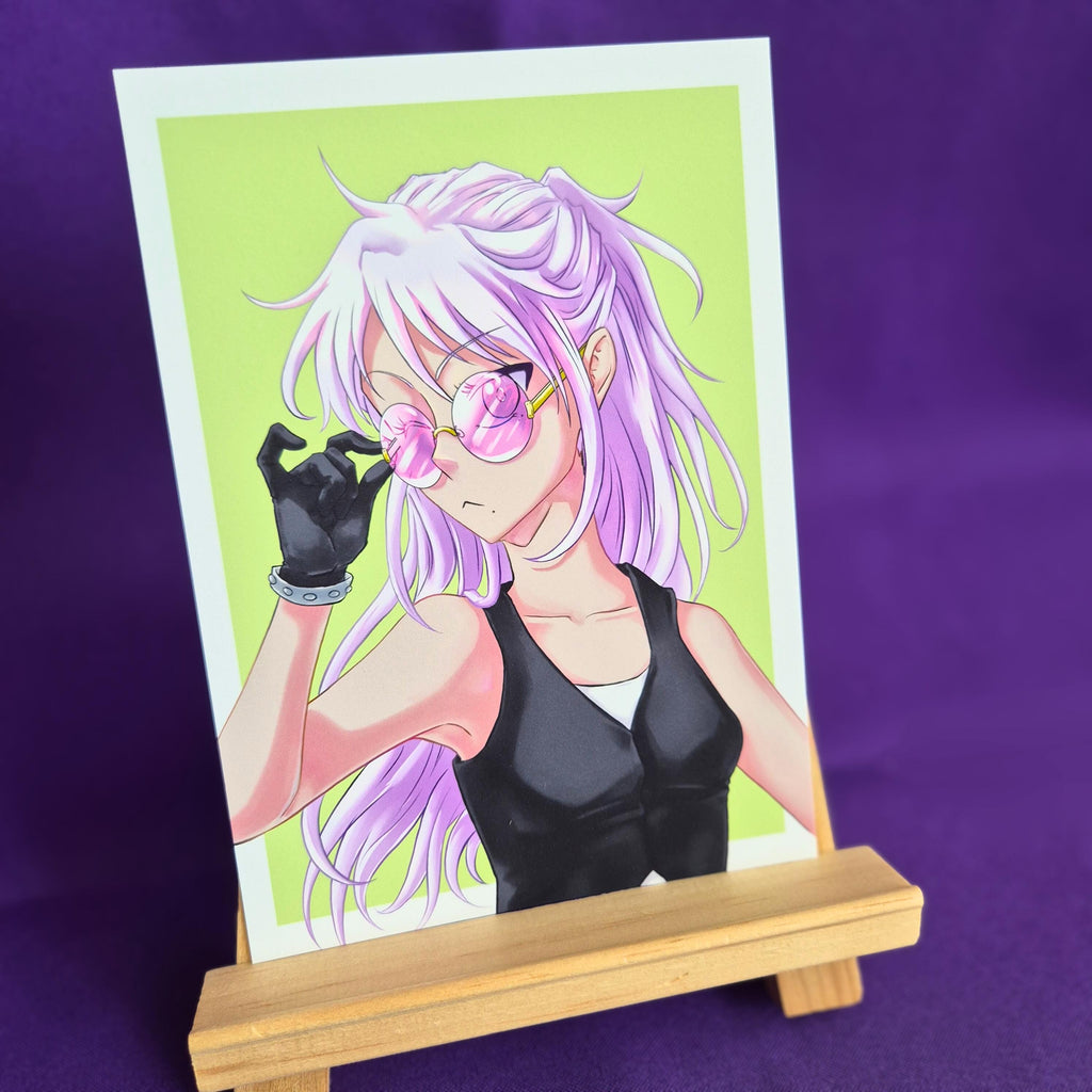 Aoi & Kenji "Sunglasses" - Original Zeichnung, Kunstdruck