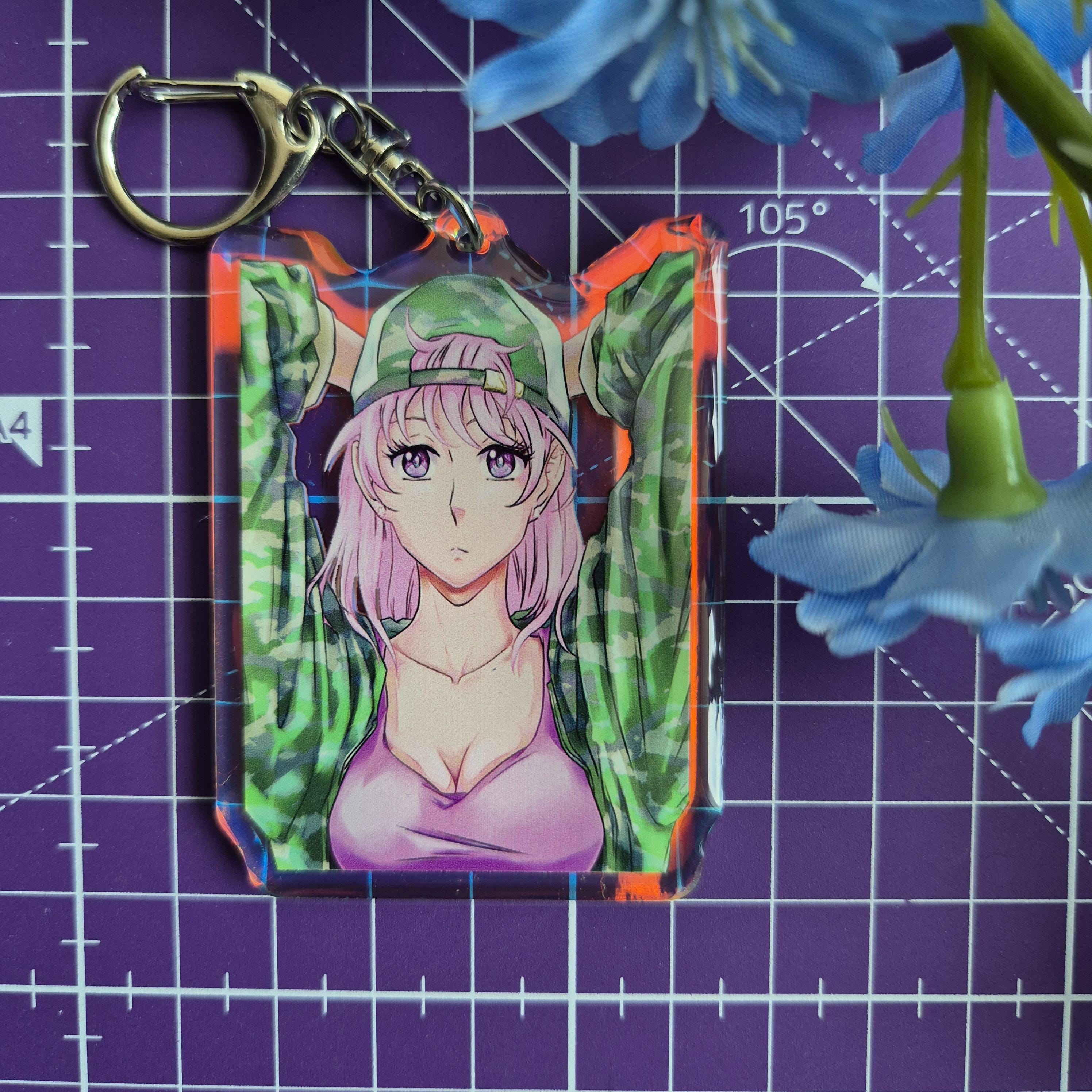 Cappy Girls Schlüsselanhänger mit Doppel Epoxy, eigener Charakter