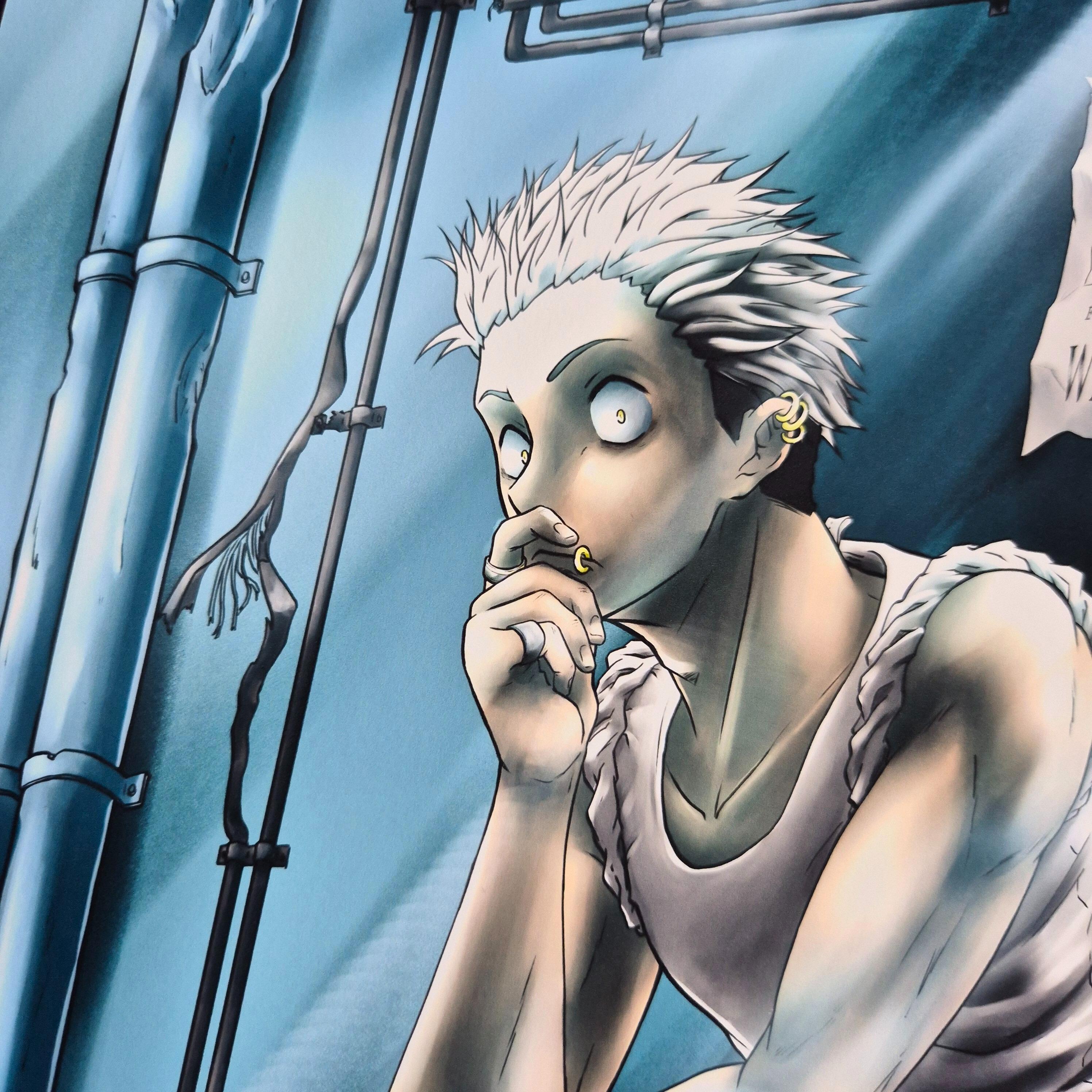 Akito Wanted - Original Zeichnung, Kunstdruck