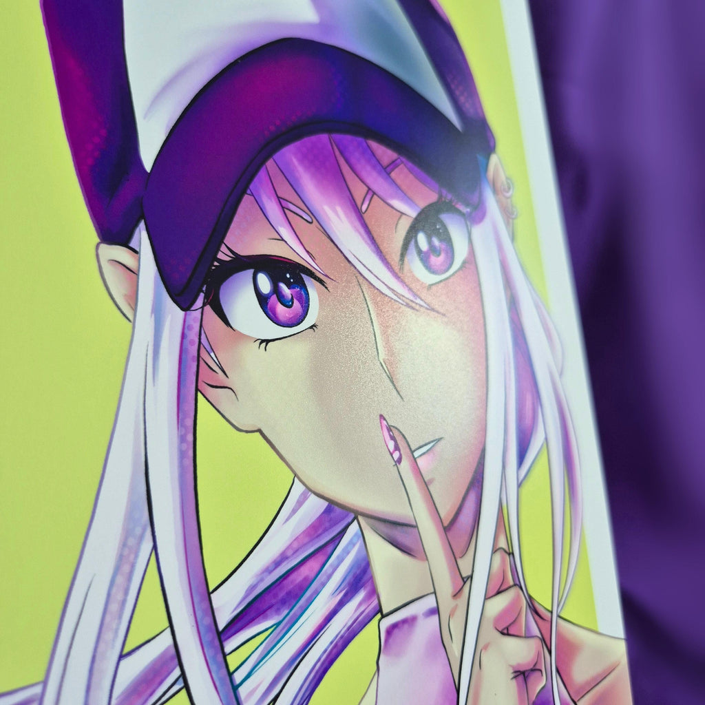 Cappy Aoi - Original Charakter, Kunstdruck