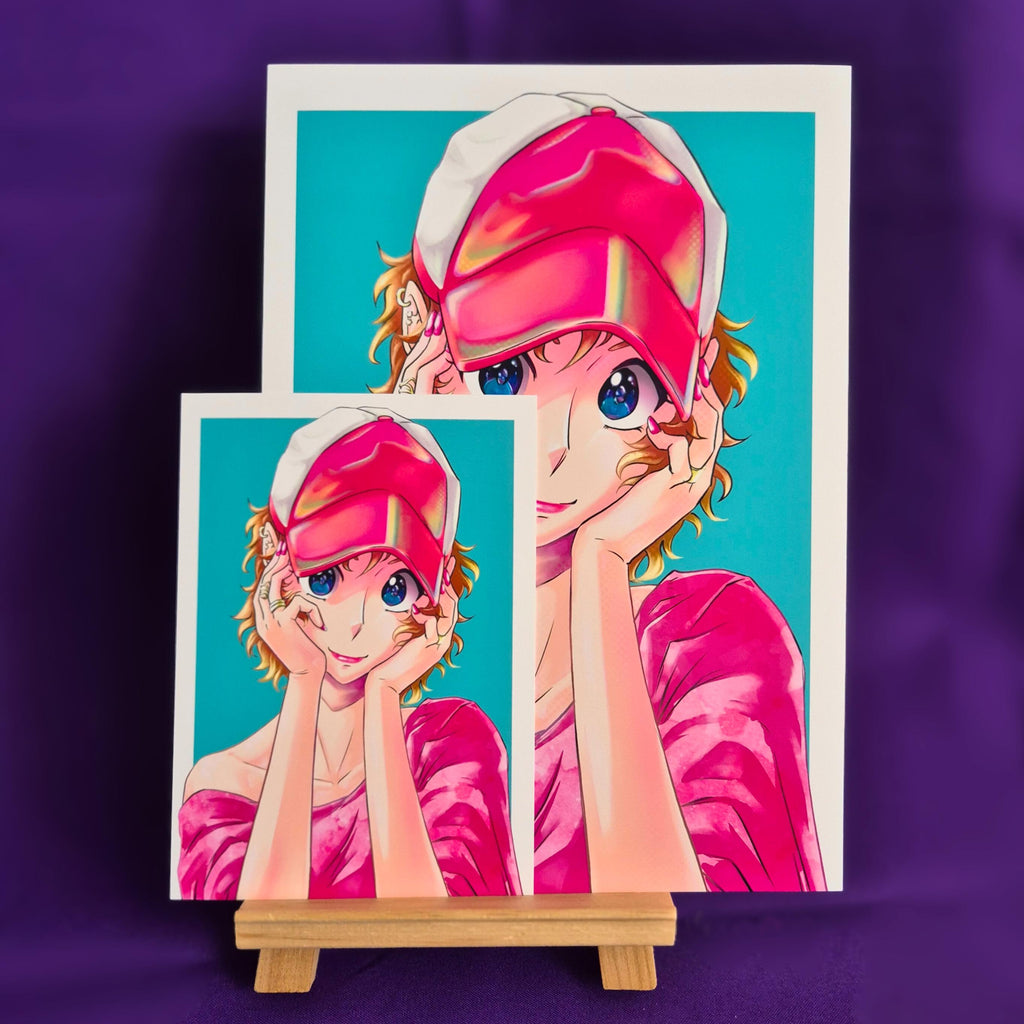 Cappy Yui - Original Charakter, Kunstdruck