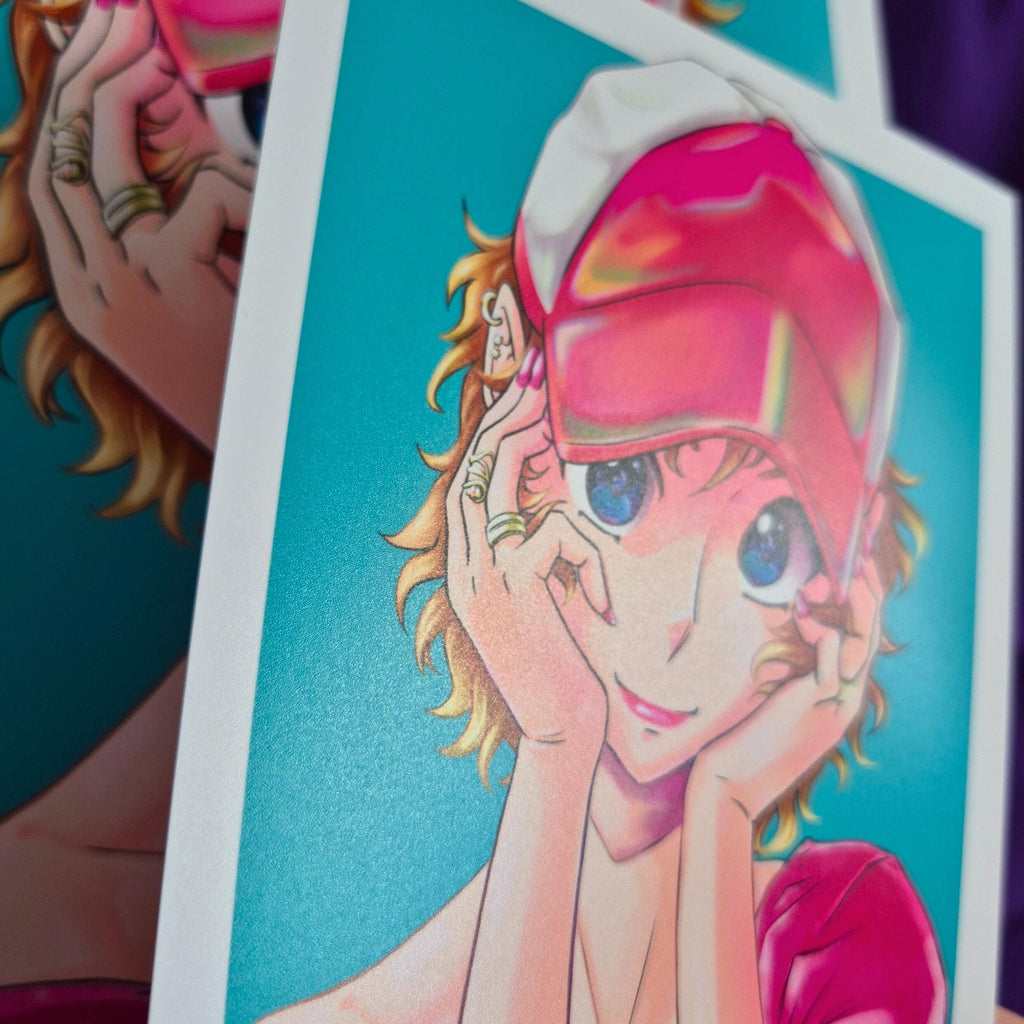 Cappy Yui - Original Charakter, Kunstdruck