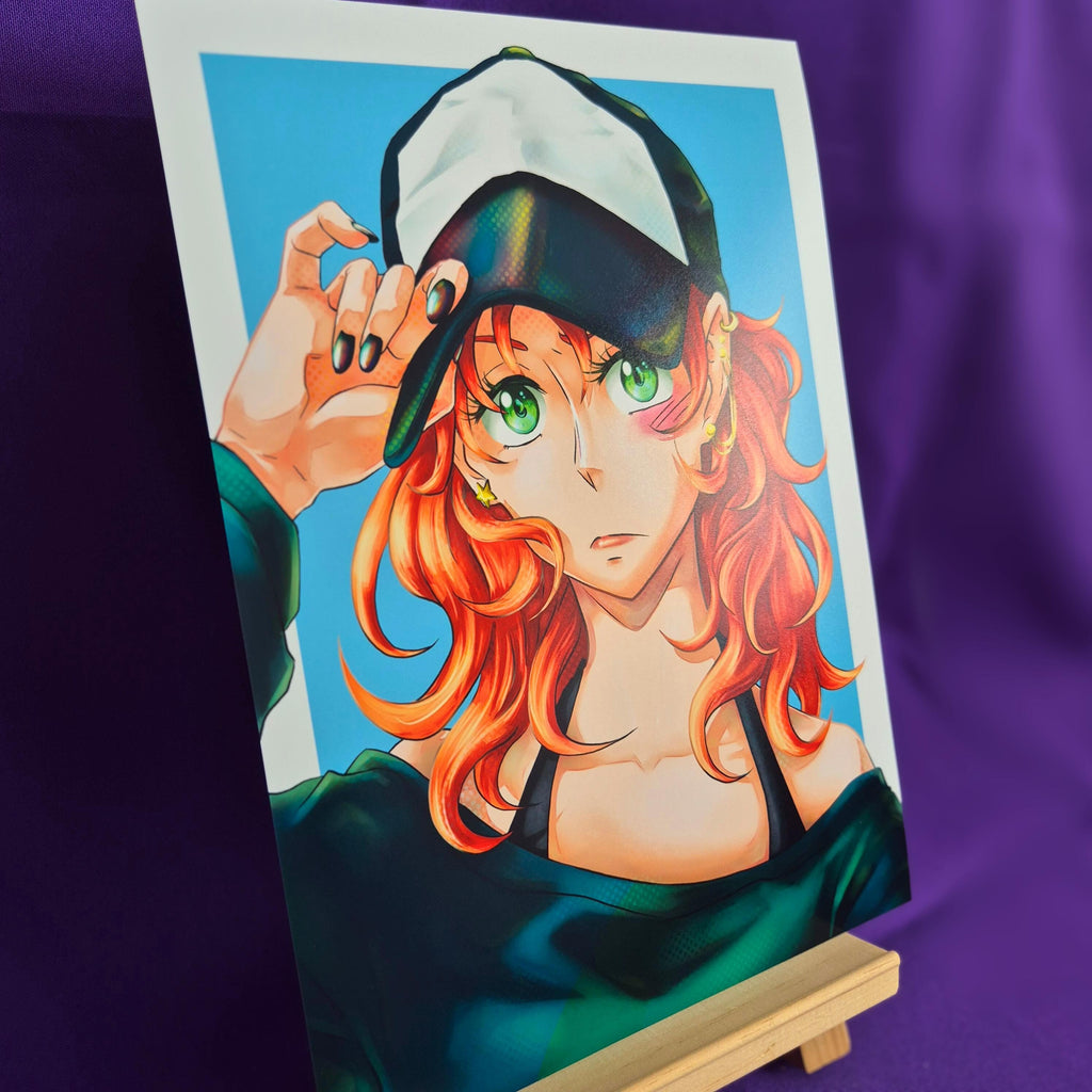 Cappy Mami - Original Charakter, Kunstdruck