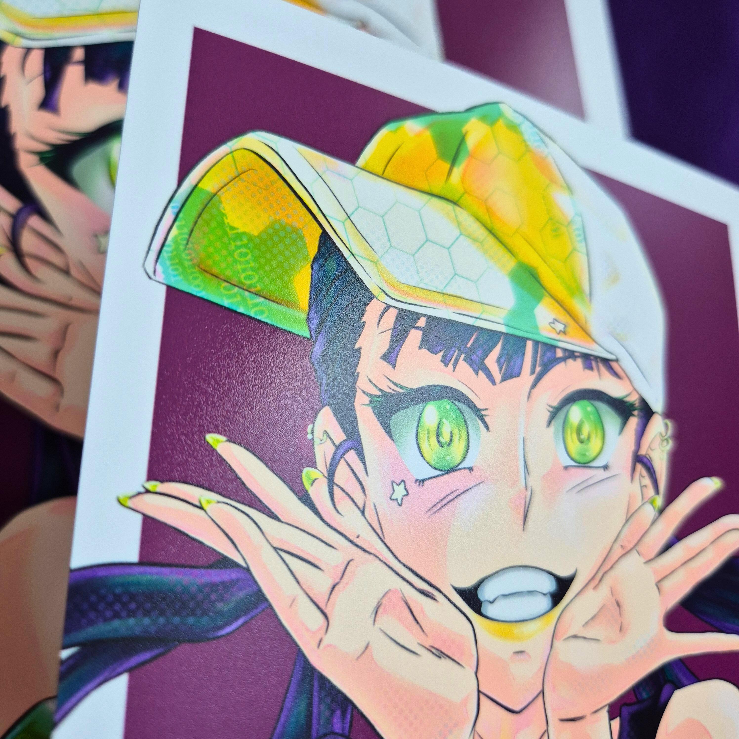 Cappy Shizu - Original Charakter, Kunstdruck